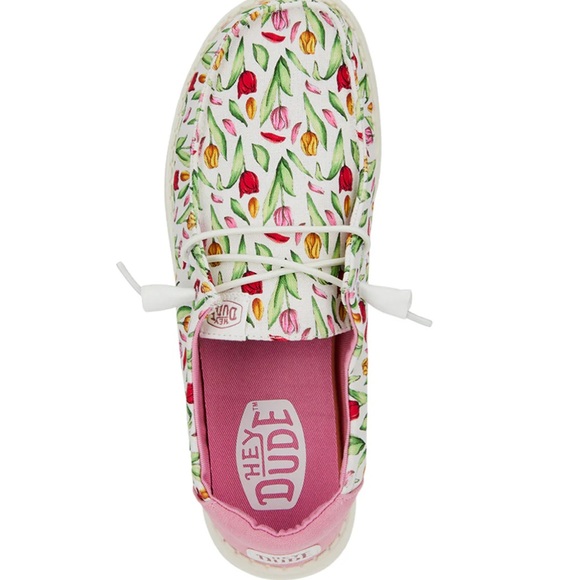 Hey Dude Women's Multicolor Floral Sneakers - Picture 1 of 5